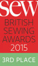 Sew Magazine Bronze Award Winner