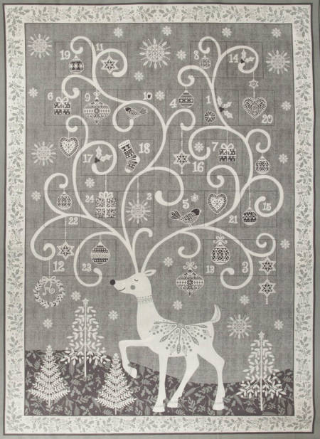 2110 Scandi Advent Calendar, grey