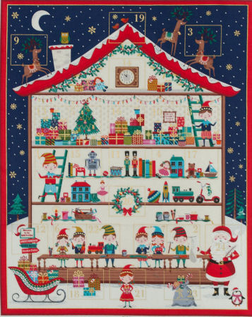 2227-1 Santa's Workshop Advent Calendar