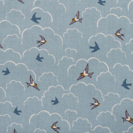 2531-B Swallows, blue