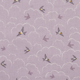 2531-L Swallows, lilac
