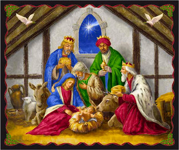 A Star Above, Nativity panel