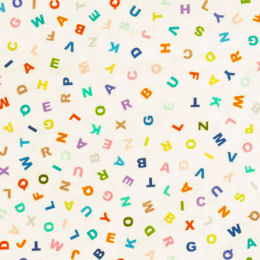 A972A Letters on cream