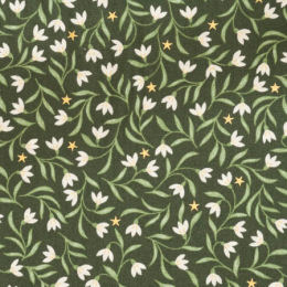 C140-C Snowdrops, Christmas green