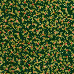 123-G Jolly Holly Berry, green