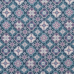 208-B Foulard, blue