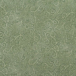 209-G Scroll, green