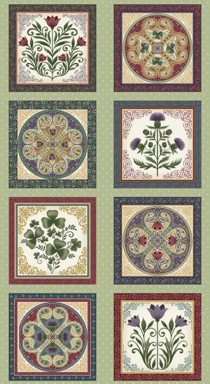 212-1 Kindred panel<br>24 inches wide, 10 inch squares